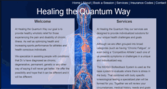 Desktop Screenshot of healingthequantumway.com