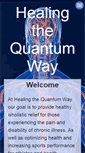 Mobile Screenshot of healingthequantumway.com