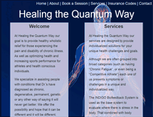Tablet Screenshot of healingthequantumway.com